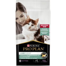 Pro Plan LiveClear Kitten 