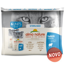 Almo Cat Holistic Multipack sterilised (6*70g)