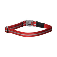 Coleira Gato Alley Reflector Vermelho-S Coleira Gato Alley Reflector Vermelho-S