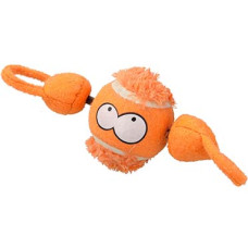 Bola com braços extensíveis para cão laranja