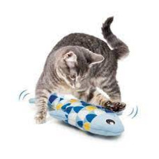 Brinquedo para gato Catit Groovy Fish  Azul