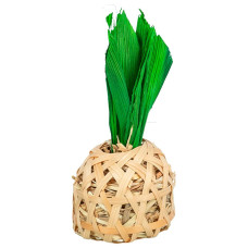 ABACAXI EM BAMBOO C/ FOLHAS DE MILHO E FENO 