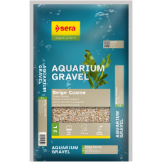 SERA AQUARIUM GRAVEL BEIGE COARSE 3L SERA AQUARIUM GRAVEL BEIGE COARSE 3L