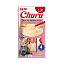 CHURU CAT SENIOR RECEITA DE ATUM+SALMÃO 