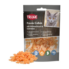 PREMIO CUBOS PEITO DE FRANGO C/CAMARÃO 50G PREMIO CUBOS PEITO DE FRANGO C/CAMARÃO 50G