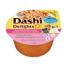 CAT DASHI DELIGHTS RECEITA DE ATUM COM SALMÃO CAT DASHI DELIGHTS RECEITA DE ATUM COM SALMÃO