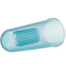 Escova de dedo em silicone para dentes 2un