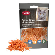 PREMIO - TIRAS C/SALMAO E COCO 50G PREMIO - TIRAS C/SALMAO E COCO 50G