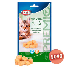 Snacks Trixie Rolinhos de Frango e Queijo