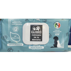 TOALHETES MUSGO BLANCO 40UNID