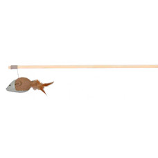 Bastão com Rato em Juta/ Ganga 50cm Bastão com Rato em Juta/ Ganga 50cm