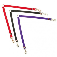 ADAPTADOR NYLON DOIS CÃES PRETO 1 