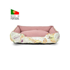 HOMIPET - CAMA BUCARESTE PINK FEATHER 50X40X17CM HOMIPET - CAMA BUCARESTE PINK FEATHER 50X40X17CM